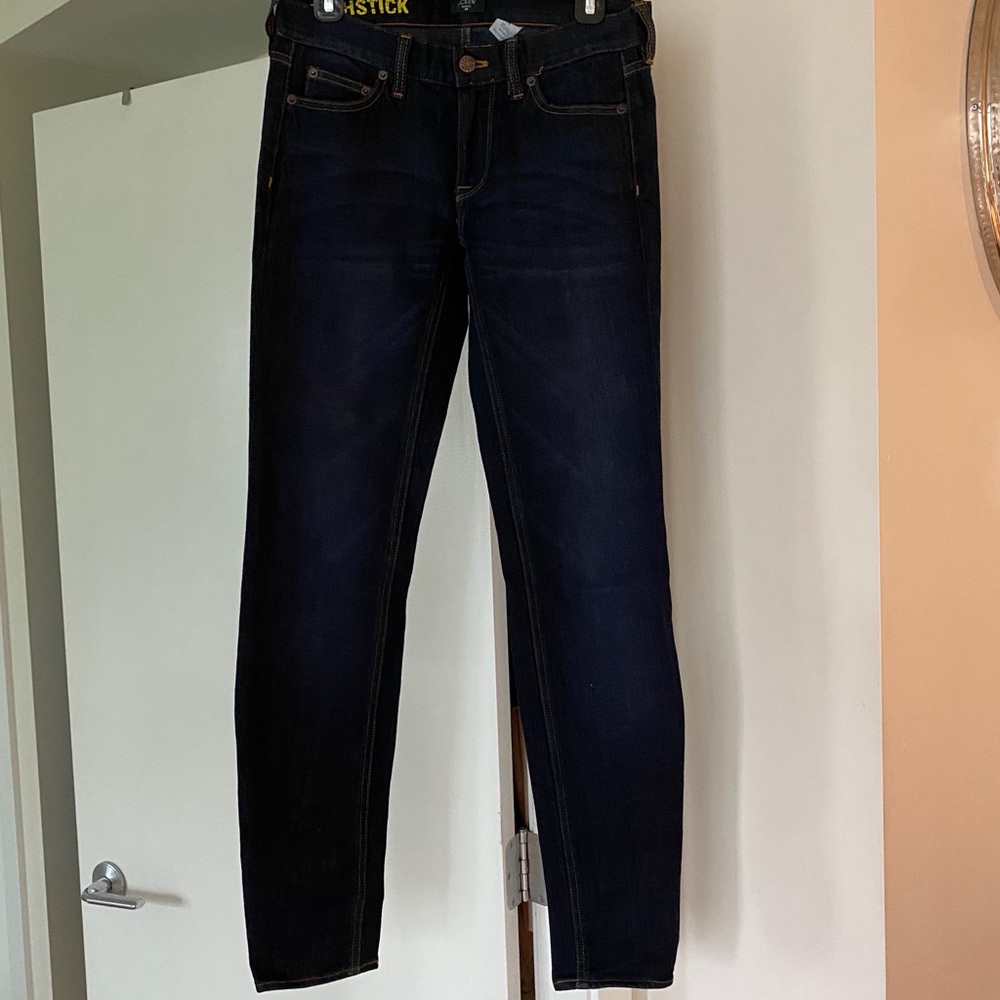 Super dark denim J.Crew skinny jean